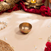 Brass Floral Pooja Thali 
