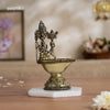 Brass Tirupati Balaji Lakshmi Divine Diya (5.5 Inch)