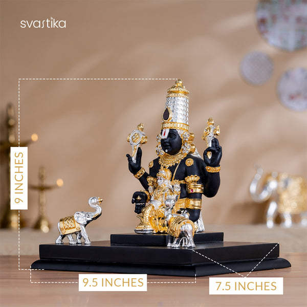 Gajalakshmi Tirupati Balaji  idol