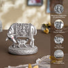Silver Plated Kamdhenu Cow 