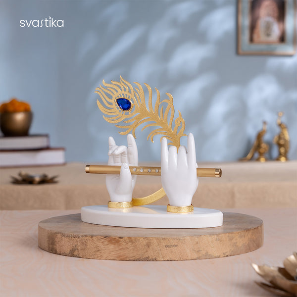 Lord Krishna's Divine Hands statue