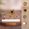 Lord Krishna's Flute & Feather Idol for Car Dashboard 