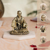 Sitting Brass Sai Baba idol