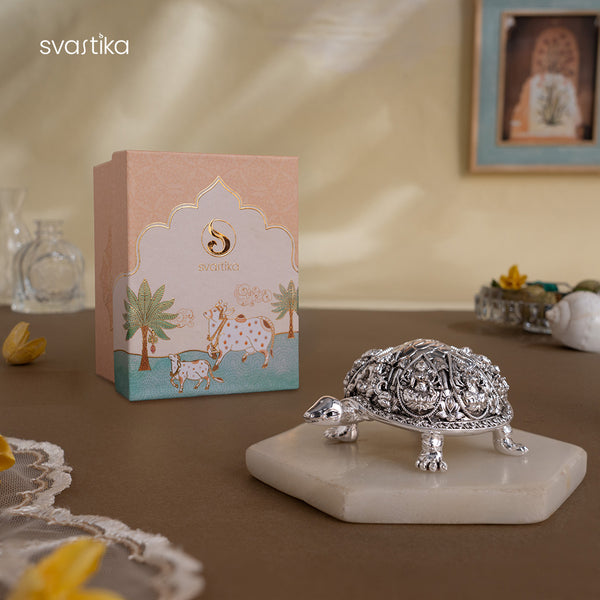Ashtalakshmi Tortoise Idol (3.5 inch)