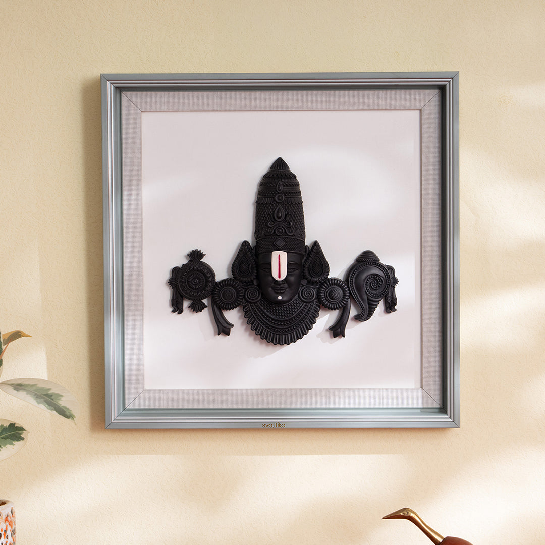 lord balaji face wall hanging​