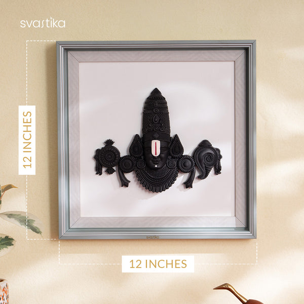 lord balaji face wall hanging​