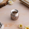 German Silver Pooja Thali Set with Ghungroo lota