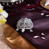 Ashtalakshmi Tortoise Idol - Silver Plated (3.5 inch)