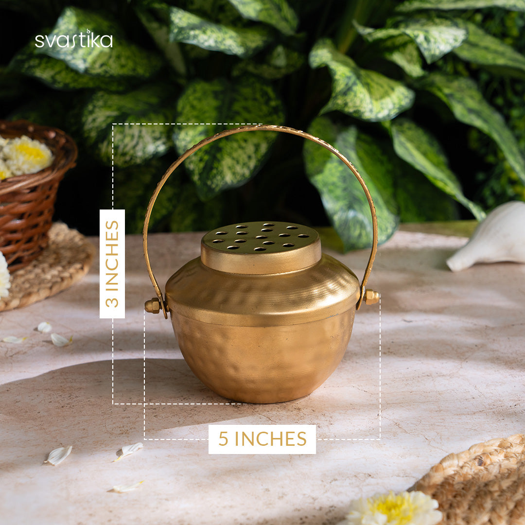 Vintage Brass Loban Dani (Burner) (3 Inch)