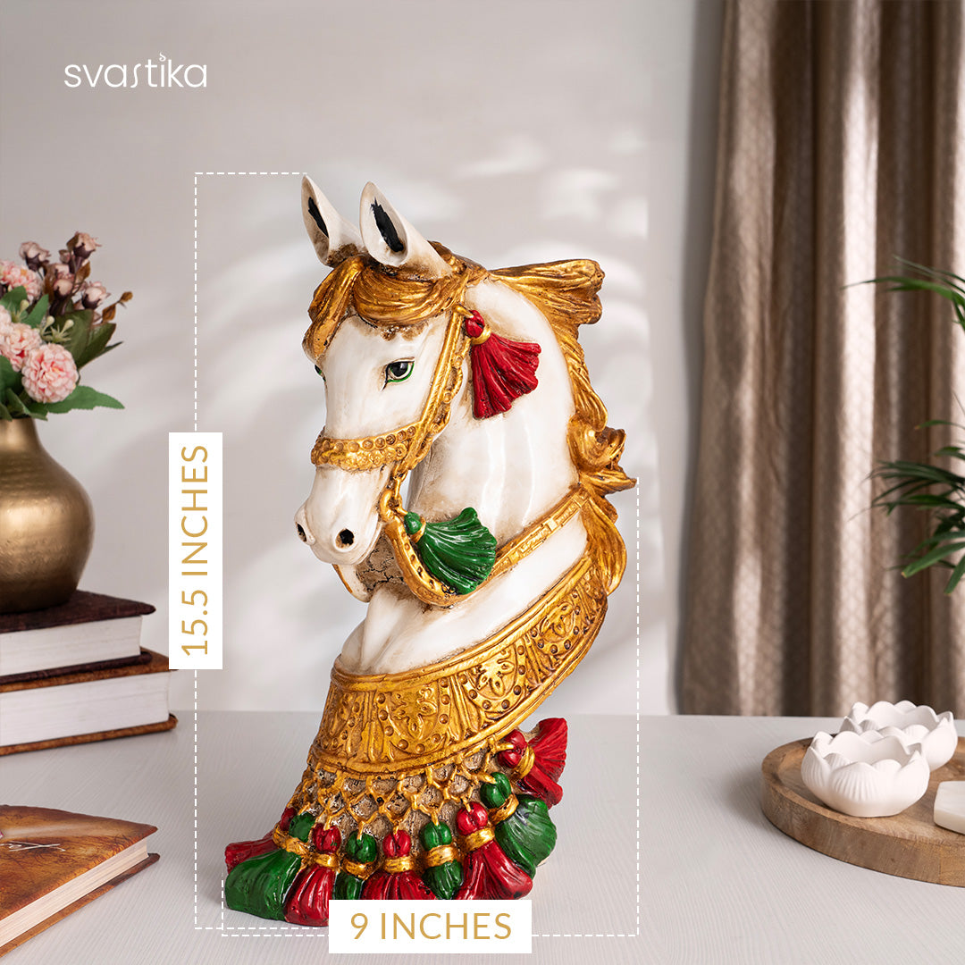 White Horse Antique idol