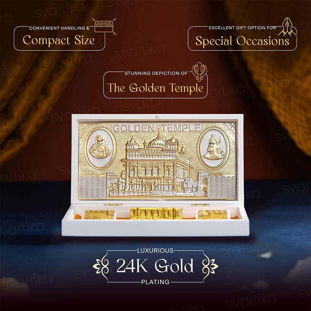 Puskara Golden Temple Pocket Temple - Gold Plated