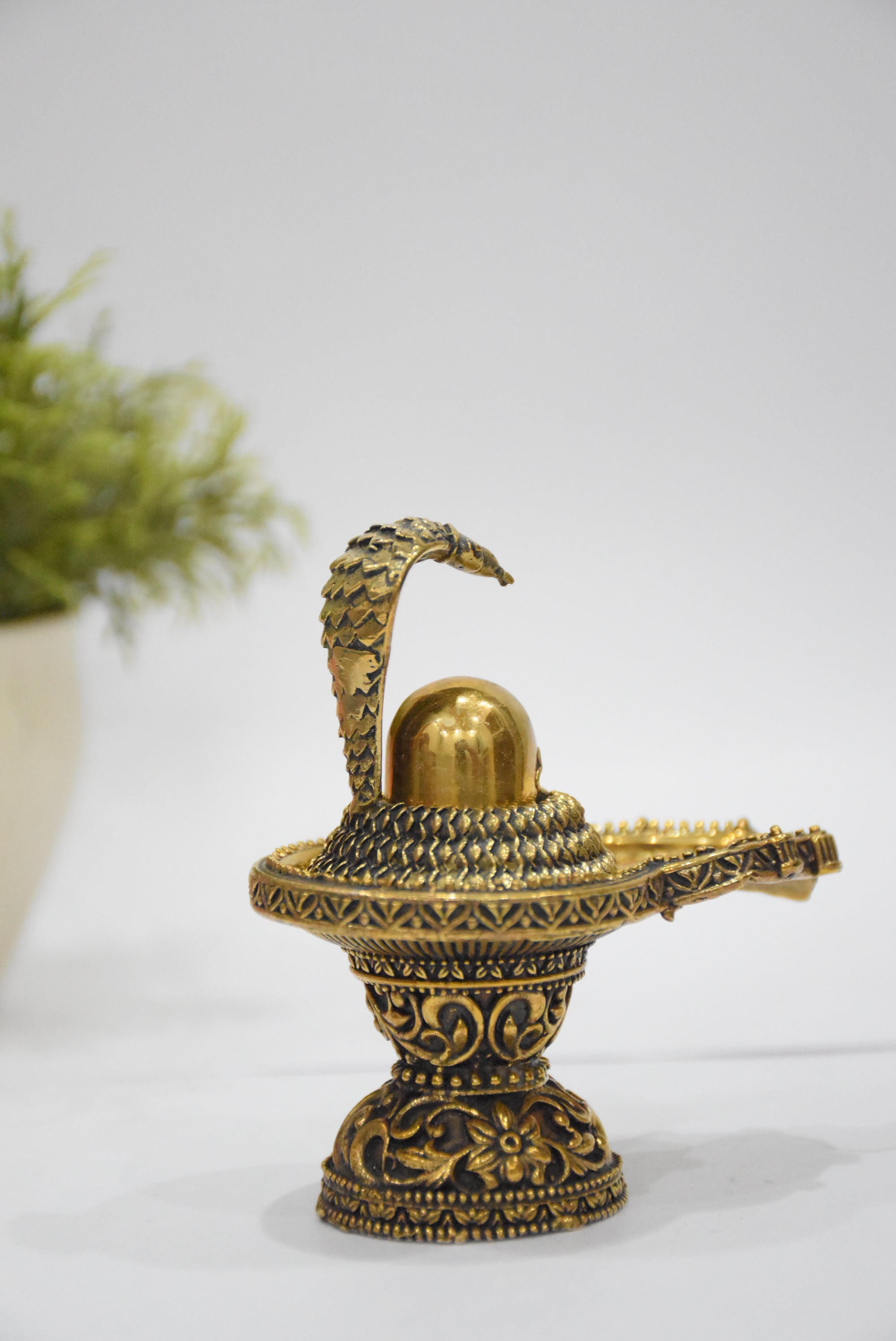 3.5" Brass Shivling
