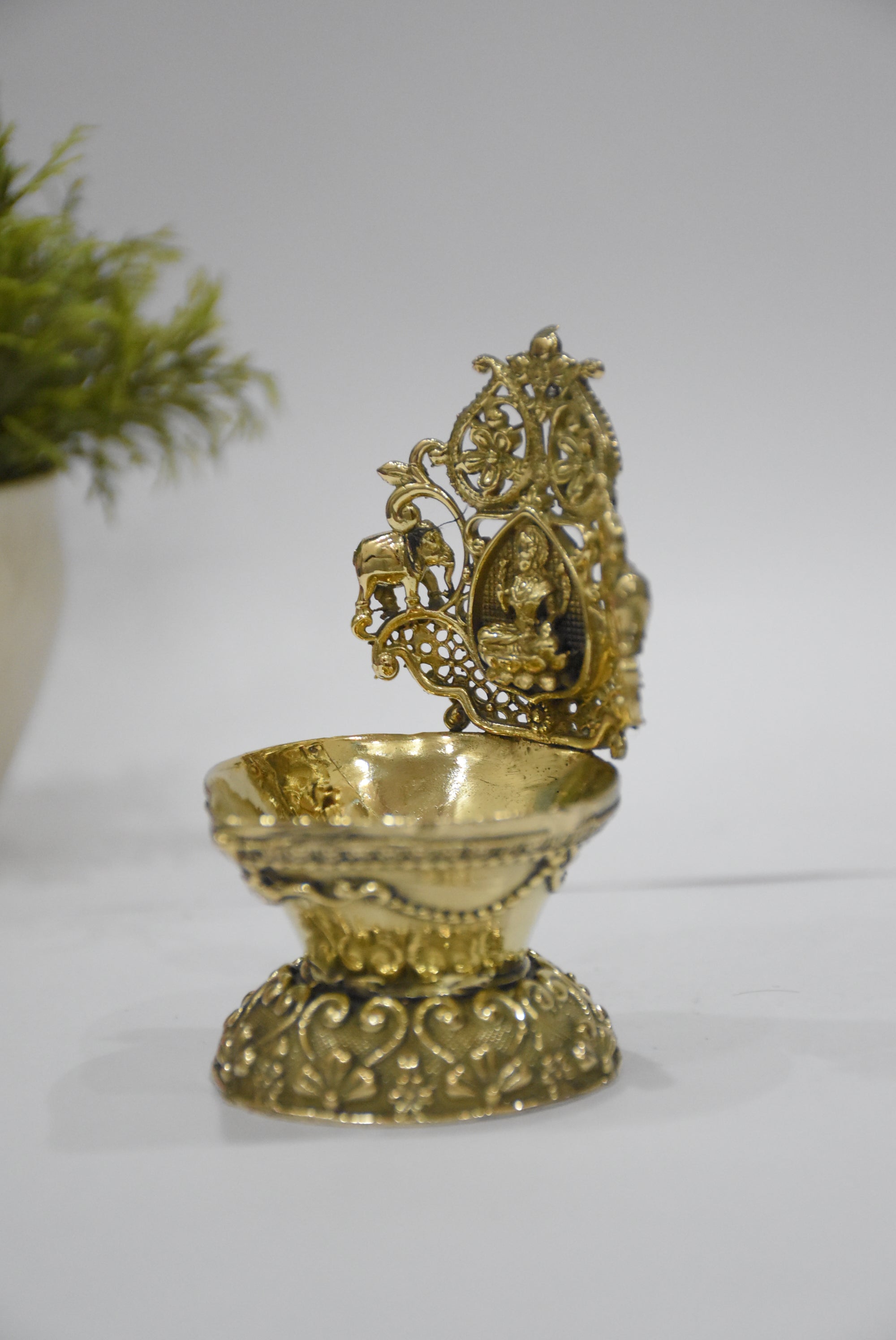 Brass Lakshmi Deepak