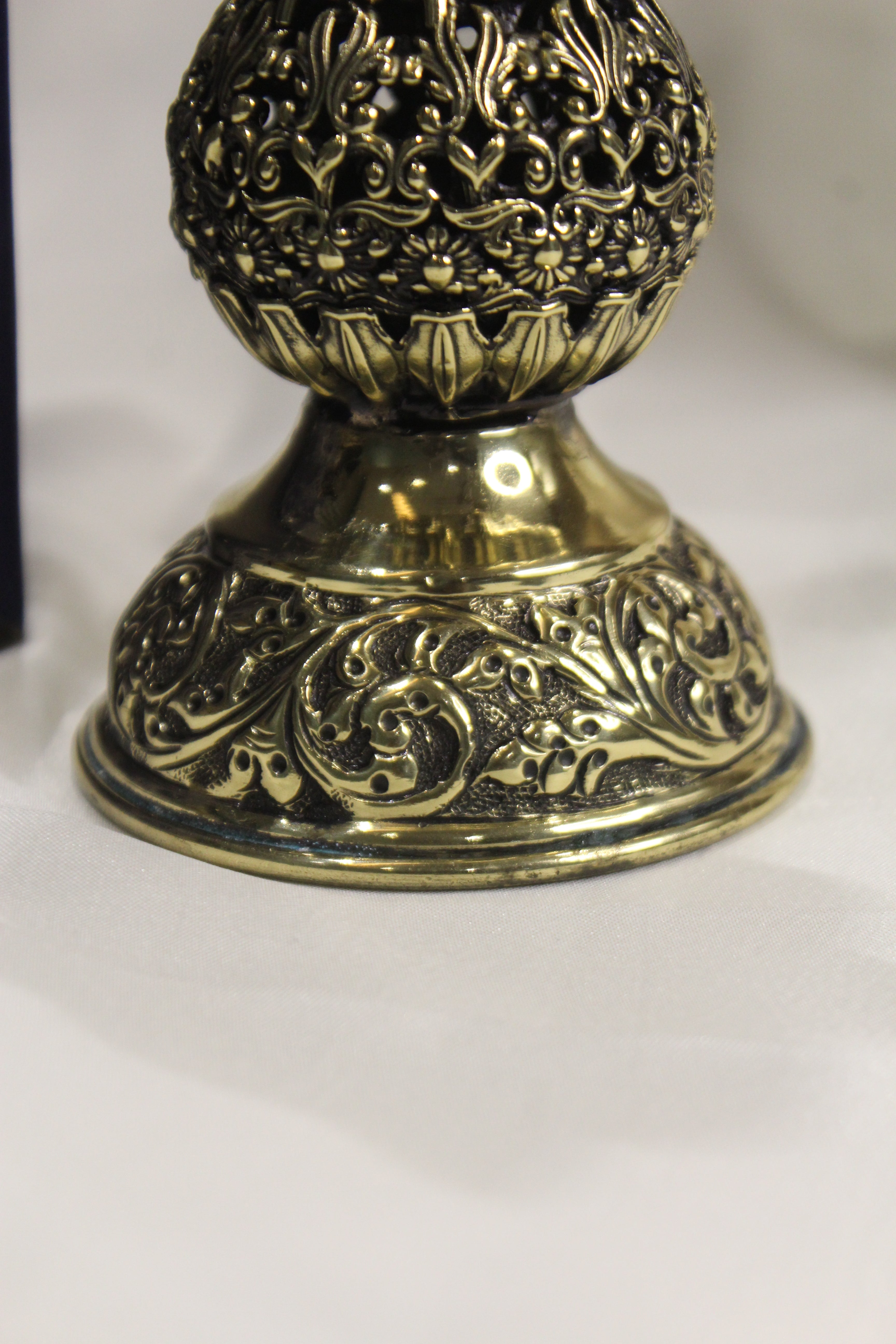 Handcrafted Brass Panch Deepak | Antique Finish Oil Lamp for Puja & Home Décor