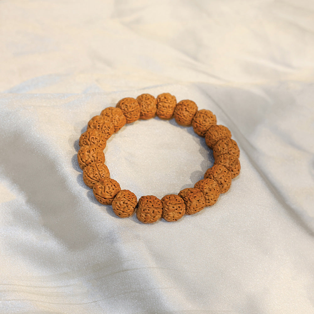 5 Mukhi Rudraksha Bracelet for spiritual protection and peace