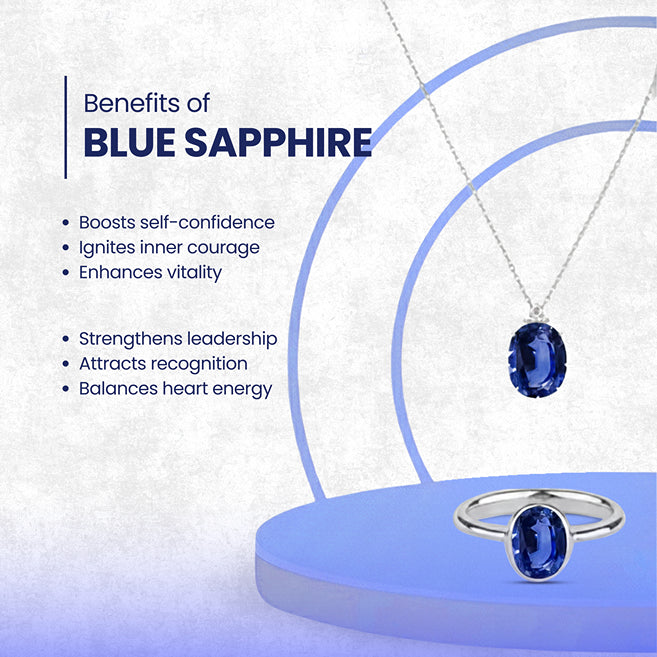 Natural Gemstone Blue Sapphire (Neelam)