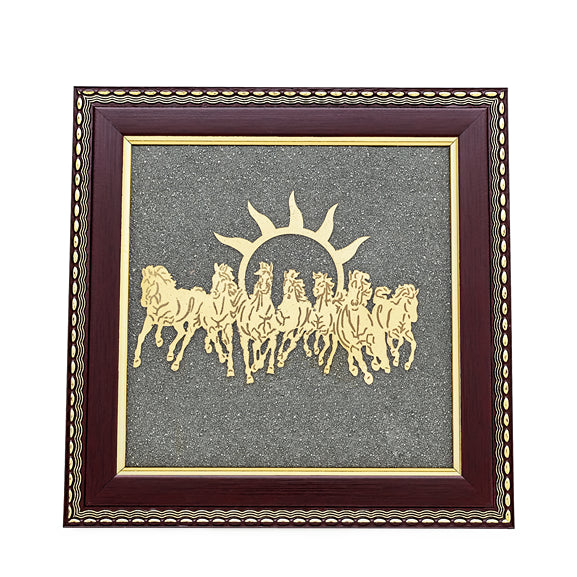 7 Horses Pyrite Frame