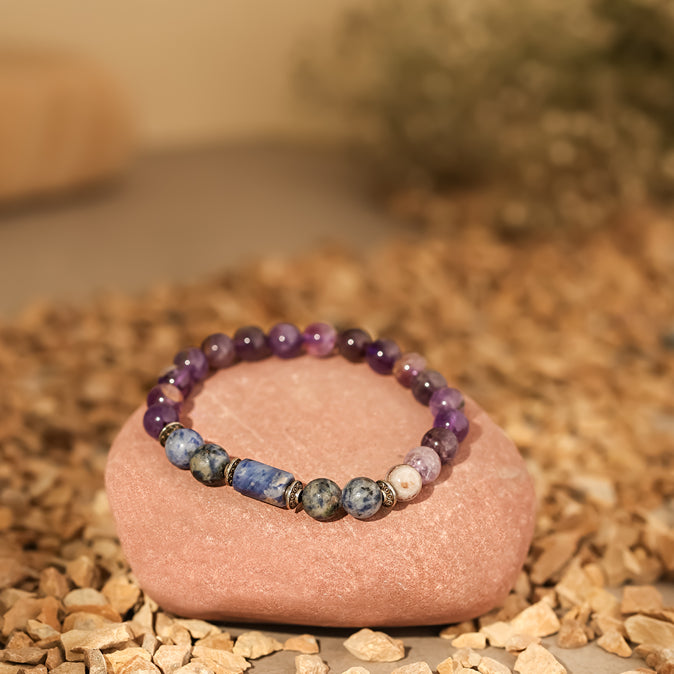 Amethyst Bracelet (Makar Rashi) Capricorn