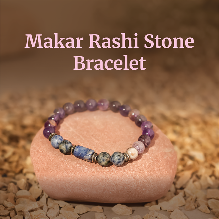 Amethyst Bracelet (Makar Rashi) Capricorn