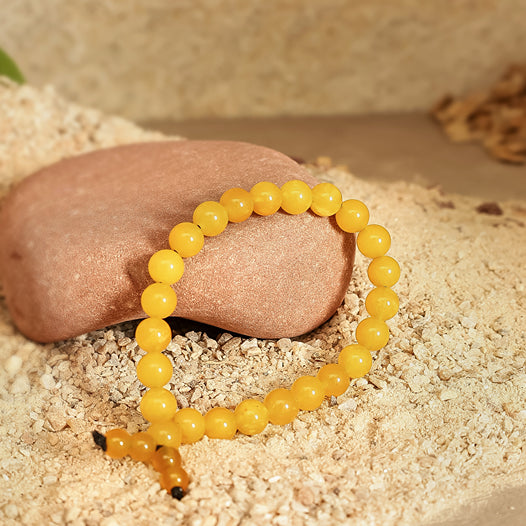 Citrine Stone Bracelet Creative