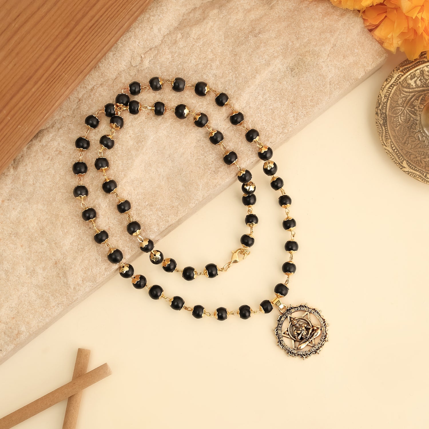 Pavanputra Yantra Karungali Pendant