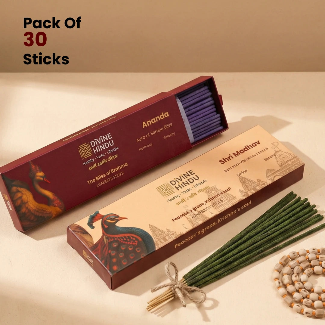 Ananda & Shri Madhav Agarbatti / Incense Sticks (Pack of 30)