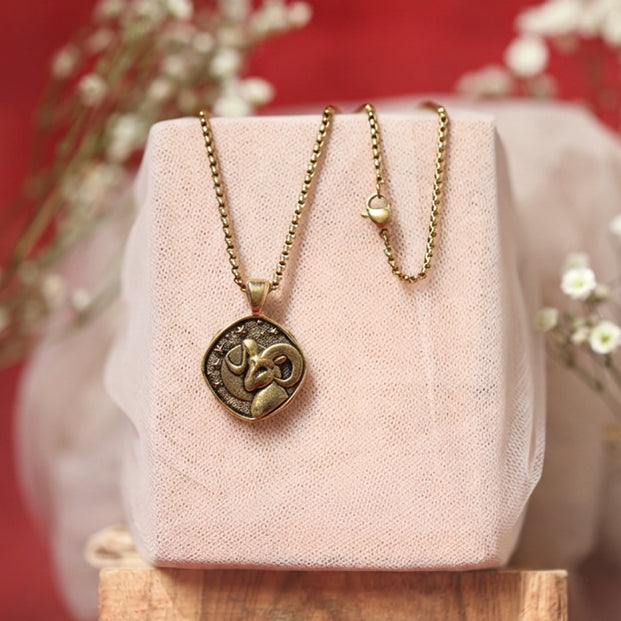 Aries (Mesha) Rashi Pendant