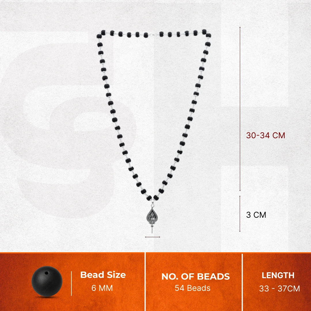 Silver Capped Lord Murugan Shastra Pendant