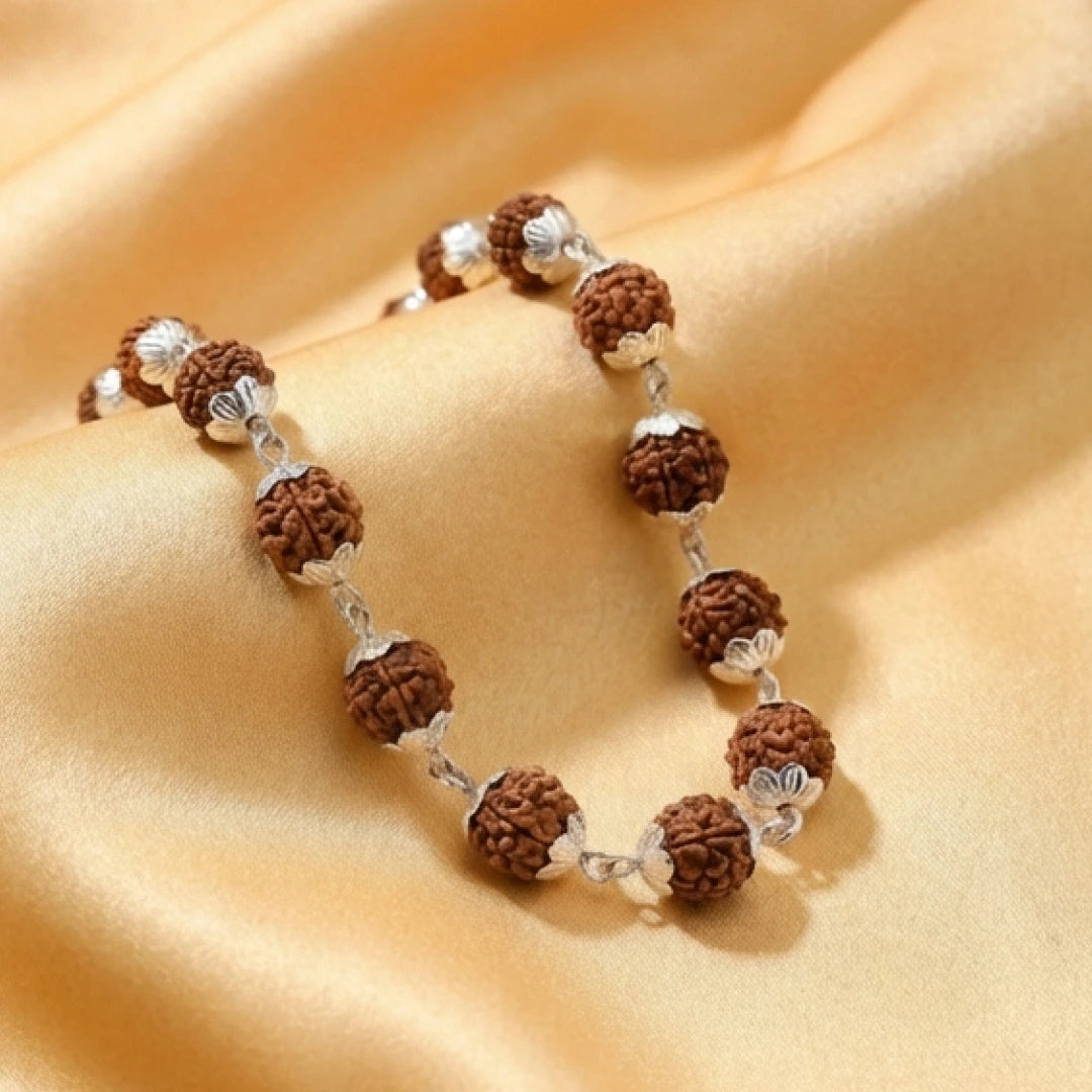 Divine Rudraksha Necklace - 54 Bead
