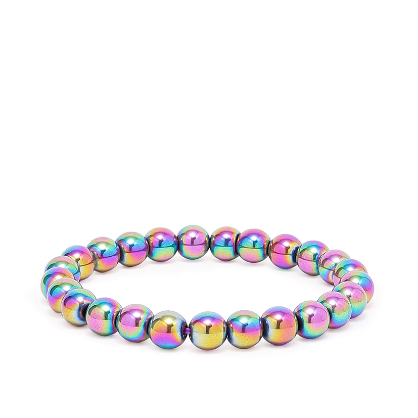 Hematite Aura Stone Bracelet