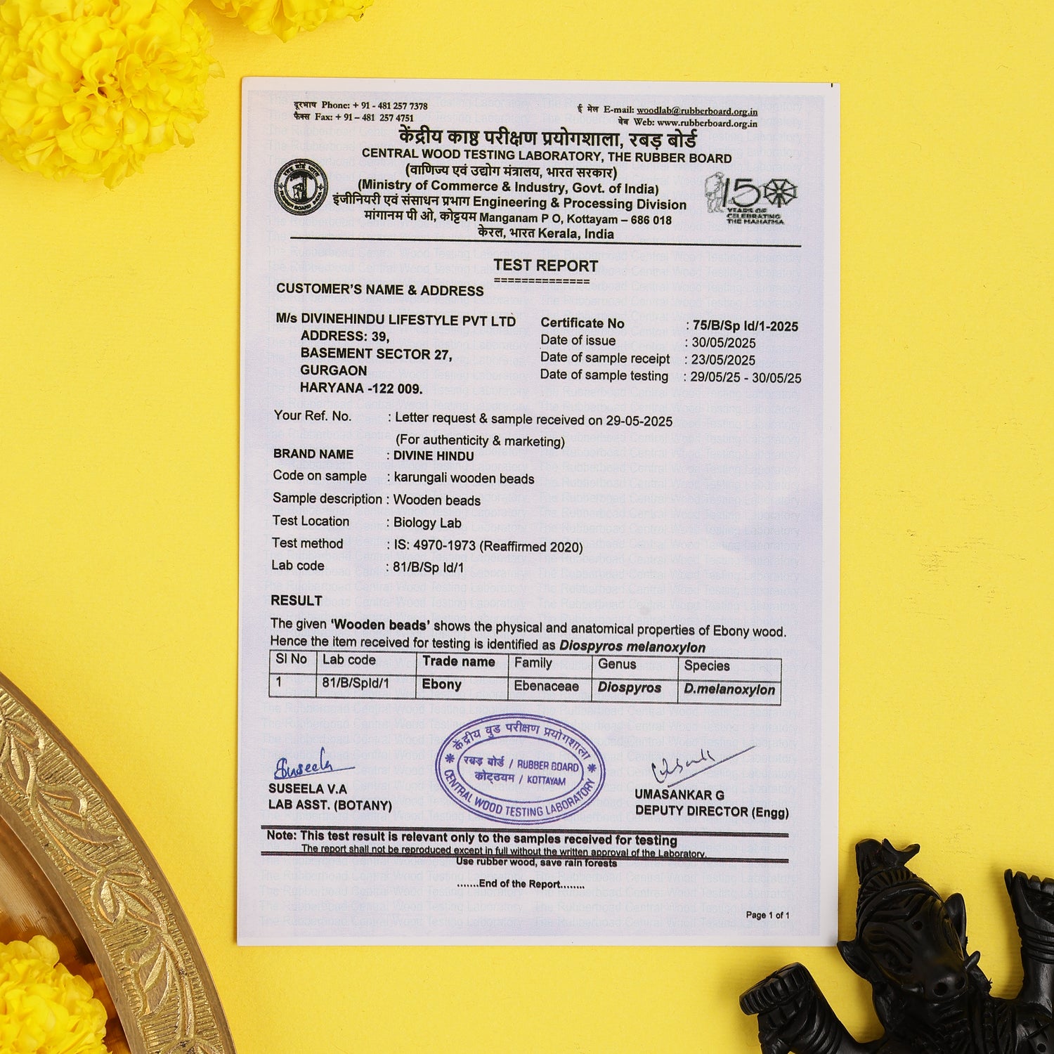 Divine Hindu Lord Varahi Karungali Idol – Ebony Wood