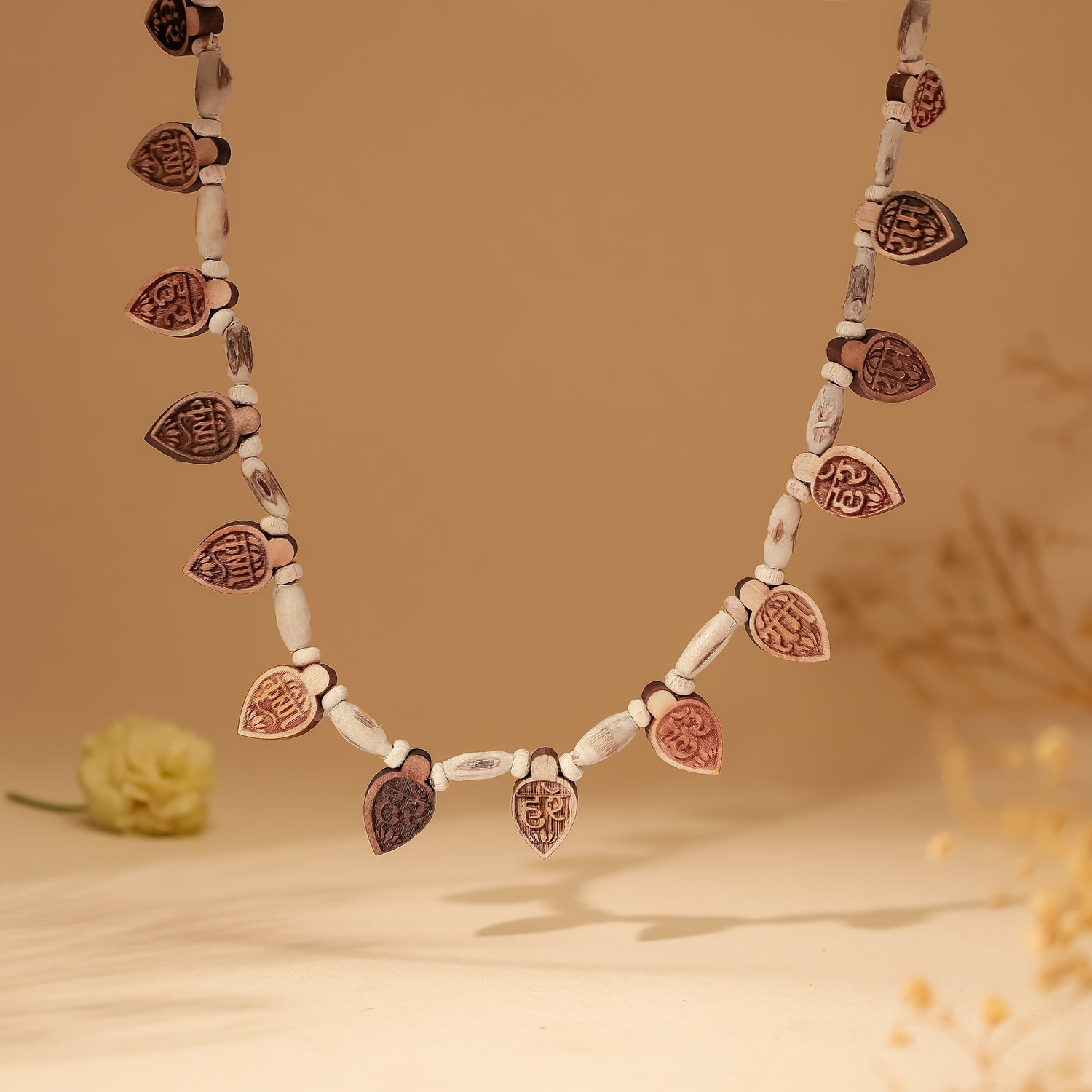 Maha Mantra Tulsi Mala | 16 Petals for Devotion and Peace