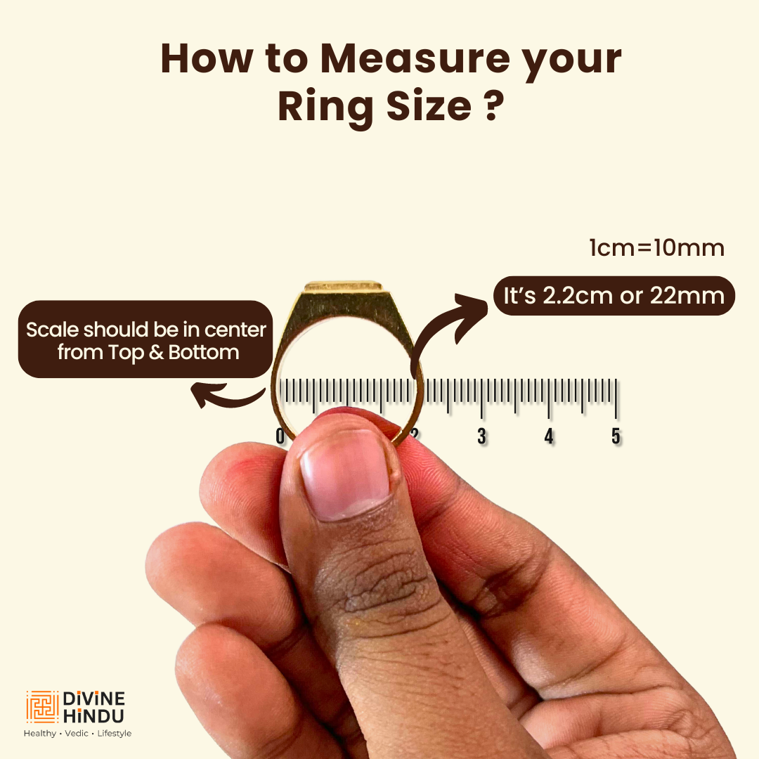 Divine Gold Plated Mahadev OM Ring