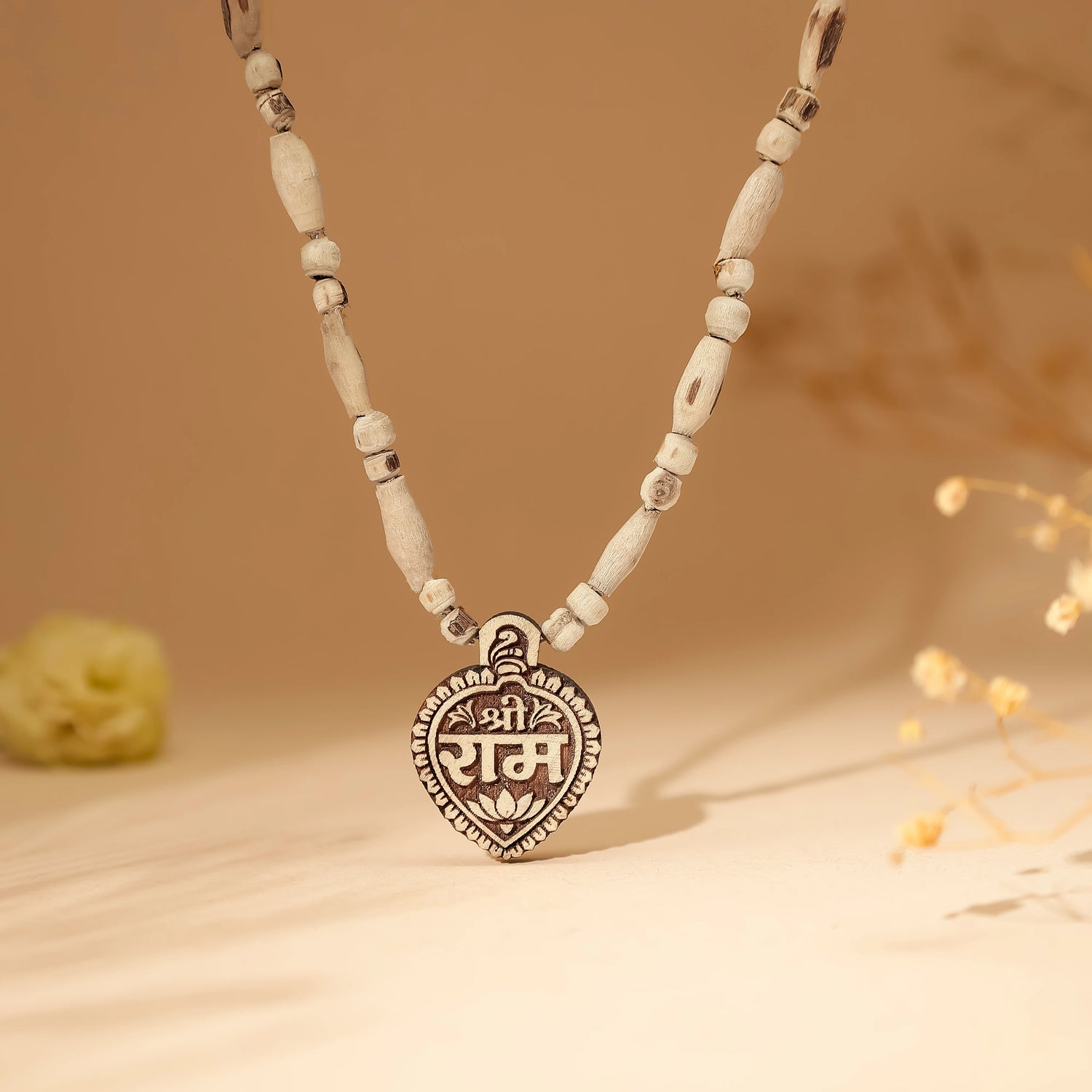 Shri Ram Tulsi Mala Pendant | Blessings of Lord Ram