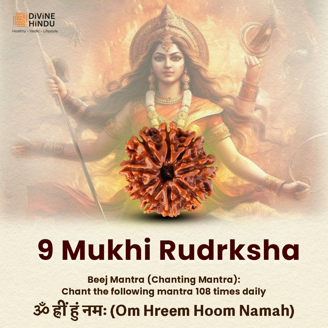 9 Mukhi Rudraksha | Beej Mantra 